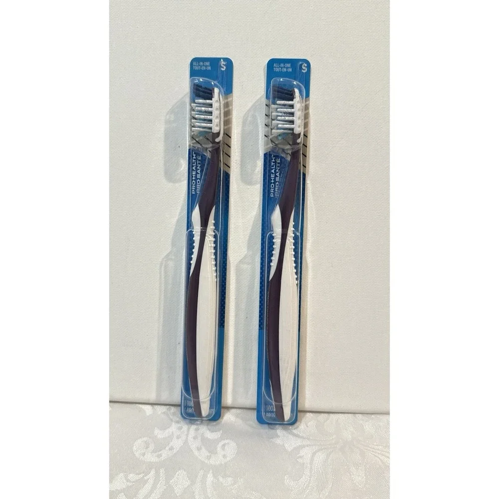 Oral-B Pro-Health All-In-One angled cross toothbrushes tongue cheek cleaner 2